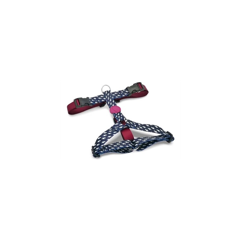 Morso Hondentuig H-Tuig Gerecycled Power Flow Zwart