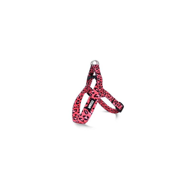 Morso Mini Hondentuig Verstelbaar Gerecycled Bubble Leo Roze