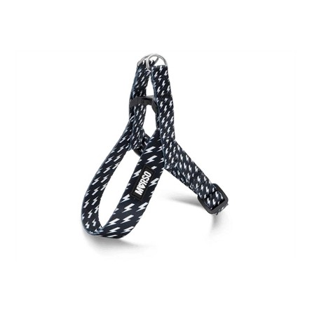 Morso Mini Hondentuig Verstelbaar Gerecycled Power Flow Zwart