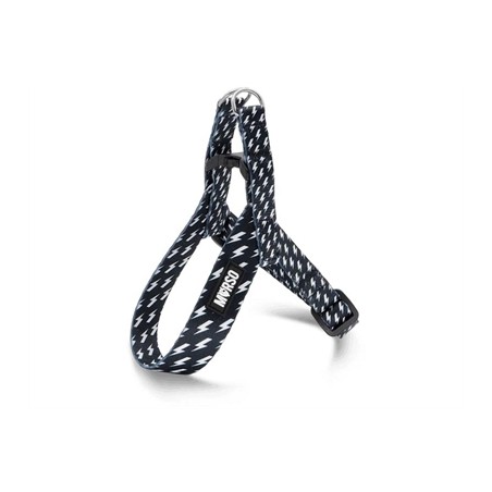 Morso Mini Hondentuig Verstelbaar Gerecycled Power Flow Zwart