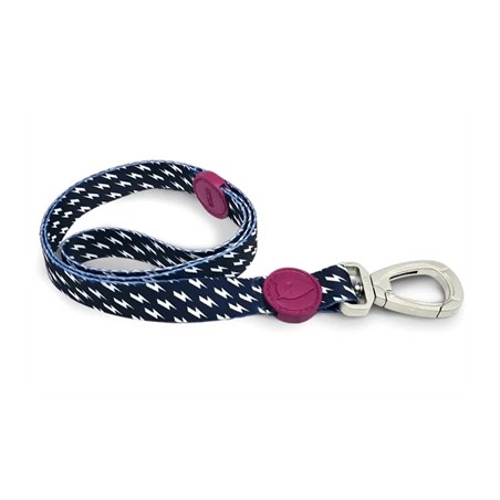 Morso Hondenriem Gerecycled Power Flow Zwart