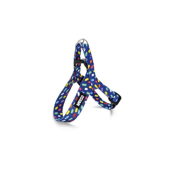 Morso Mini Hondentuig Verstelbaar Gerecycled Color Invaders Paars