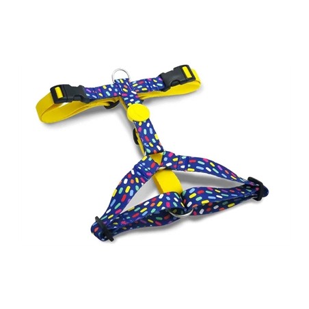 Morso Hondentuig H-Tuig Gerecycled Color Invaders Paars