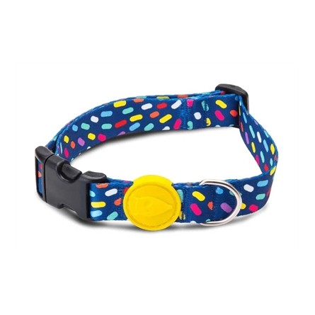 Morso Halsband Hond Gerecycled Color Invaders Paars