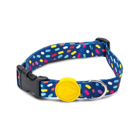 Morso Halsband Hond Gerecycled Color Invaders Paars