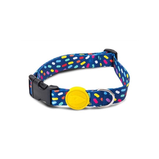 Morso Halsband Hond Gerecycled Color Invaders Paars