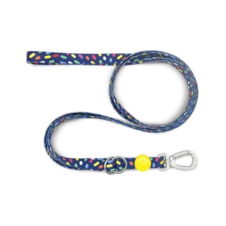 Morso Hondenriem Verstelbaar Gerecycled Color Invaders Paars