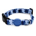 Morso Halsband Hond Gerecycled Splash Blauw