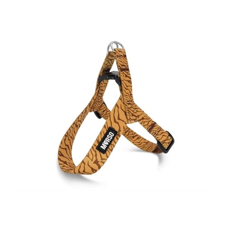 Morso Mini Hondentuig Verstelbaar Gerecycled Jungle Drum Oranje