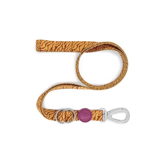 Morso Hondenriem Verstelbaar Gerecycled Jungle Drum Oranje