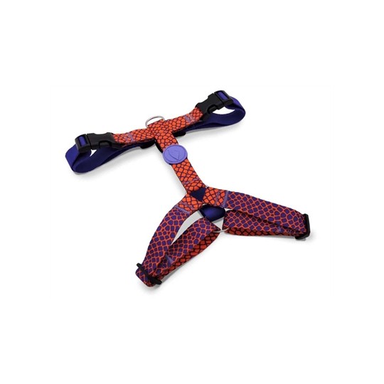 Morso Hondentuig H-Tuig Gerecycled Urban Lizard Rood