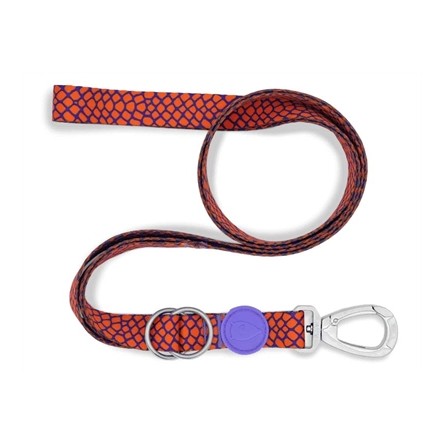 Morso Hondenriem Verstelbaar Gerecycled Urban Lizard Rood