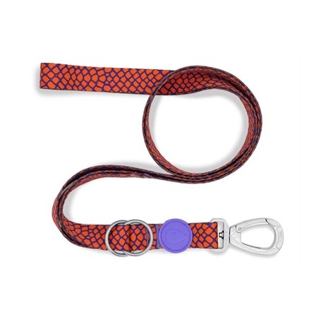 Morso Hondenriem Verstelbaar Gerecycled Urban Lizard Rood