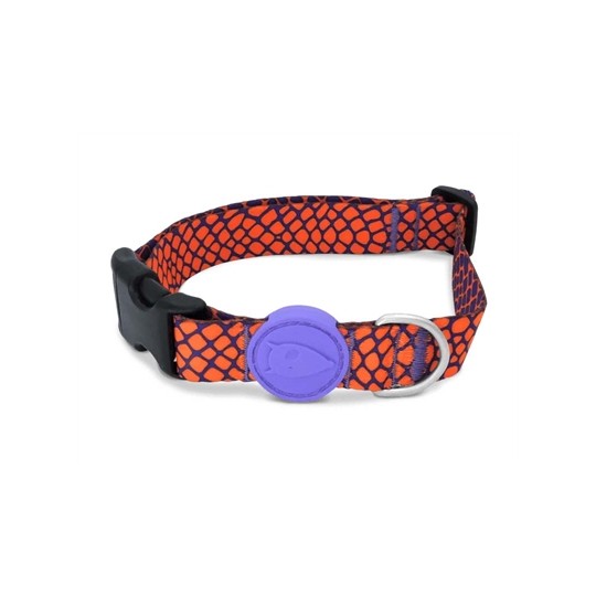 Morso Halsband Hond Gerecycled Urban Lizard Rood