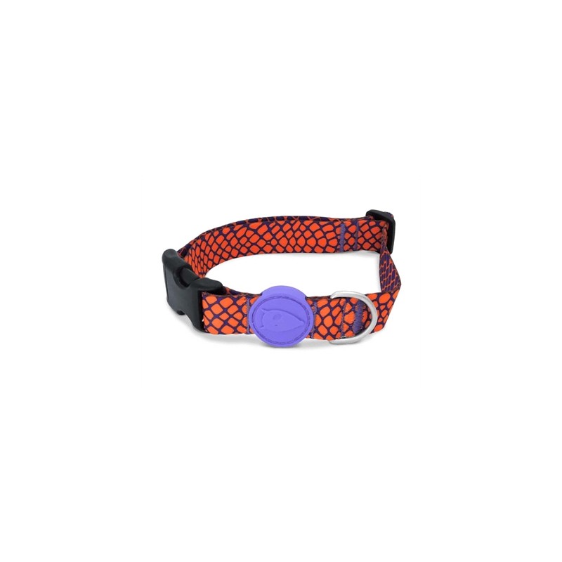 Morso Halsband Hond Gerecycled Urban Lizard Rood