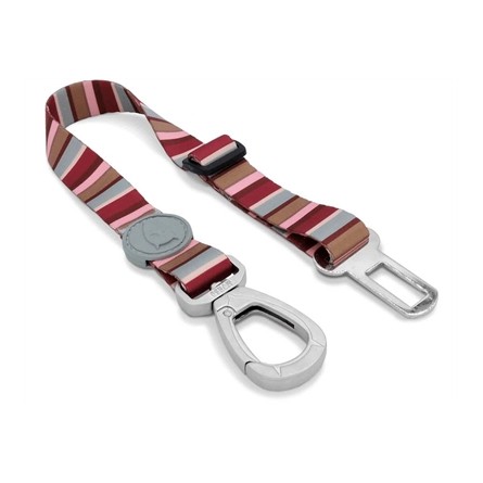 Morso Honden Autogordel Gerecycled Skyline Rood / Roze