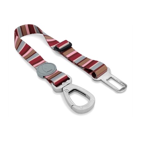 Morso Honden Autogordel Gerecycled Skyline Rood / Roze