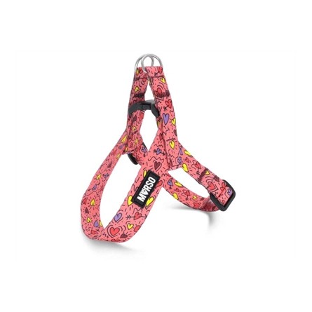 Morso Mini Hondentuig Verstelbaar Gerecycled Pink Think Roze