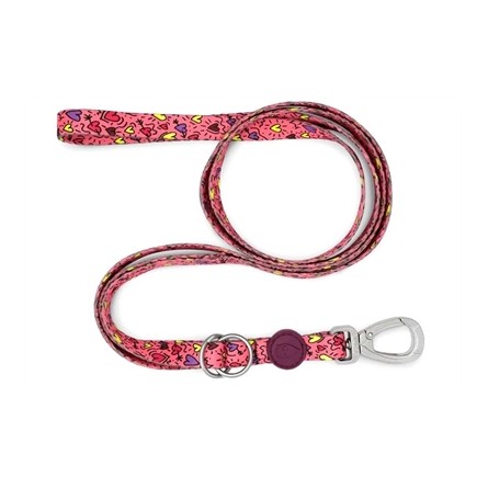 Morso Hondenriem Verstelbaar Gerecycled Pink Think Roze