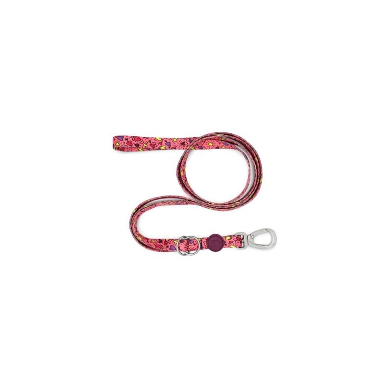 Morso Hondenriem Verstelbaar Gerecycled Pink Think Roze