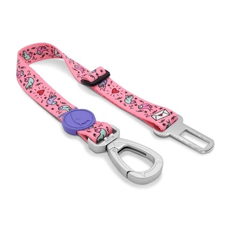 Morso Honden Autogordel Gerecycled Sweet Tweet Roze