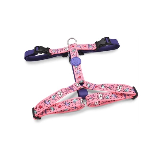 Morso Hondentuig H-Tuig Gerecycled Sweet Tweet Roze