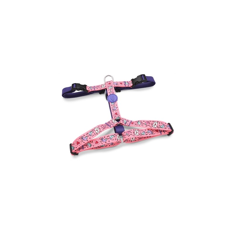 Morso Hondentuig H-Tuig Gerecycled Sweet Tweet Roze