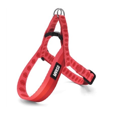 Morso Mini Hondentuig Verstelbaar Gerecycled Lipstick Roze