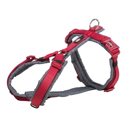 Trixie Hondentuig Premium Trekking Rood / Grijs