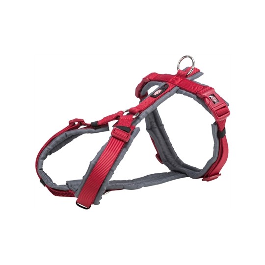 Trixie Hondentuig Premium Trekking Rood / Grijs