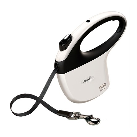 Flexi Rollijn One Wit / Zwart