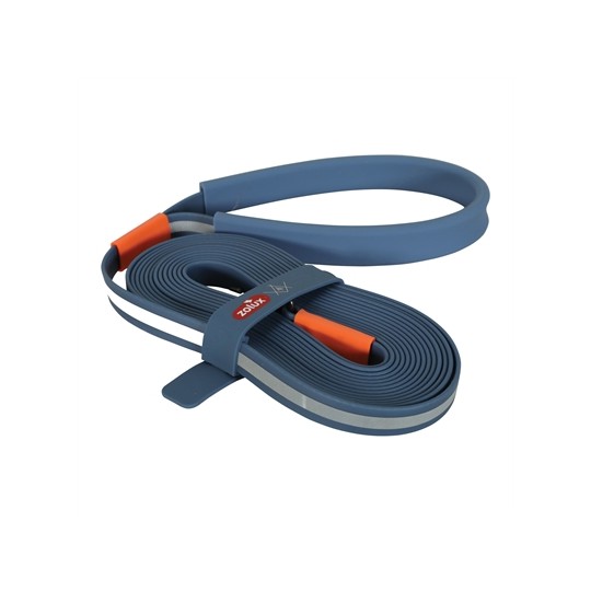 Zolux Bvk Sleeplijn Plat Siliconen Blauw