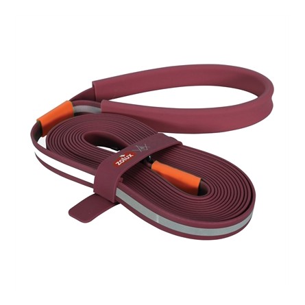 Zolux Bvk Sleeplijn Plat Siliconen Rood