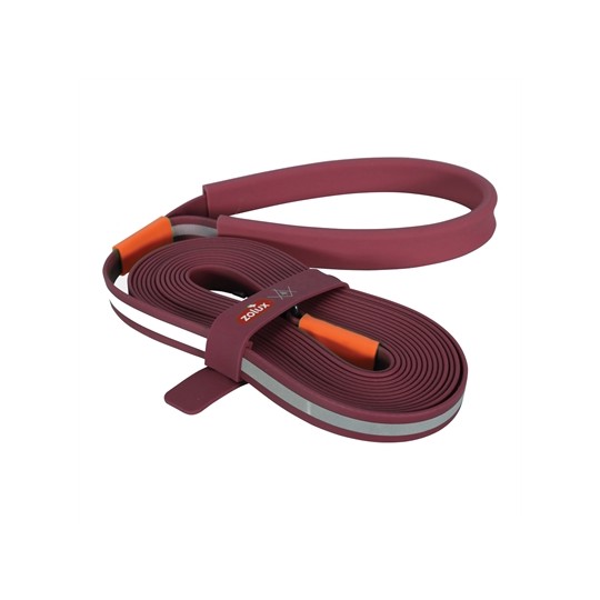 Zolux Bvk Sleeplijn Plat Siliconen Rood