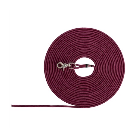 Trixie Hondenriem Sleeplijn Rond Zonder Handlus Sangria Rood