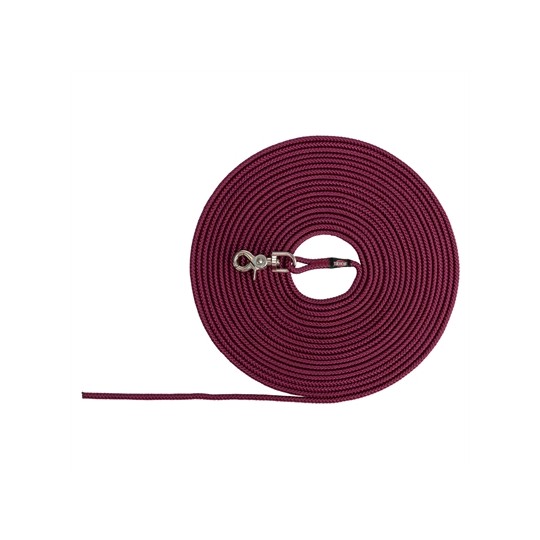 Trixie Hondenriem Sleeplijn Rond Zonder Handlus Sangria Rood