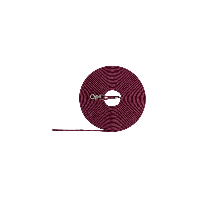 Trixie Hondenriem Sleeplijn Rond Zonder Handlus Sangria Rood