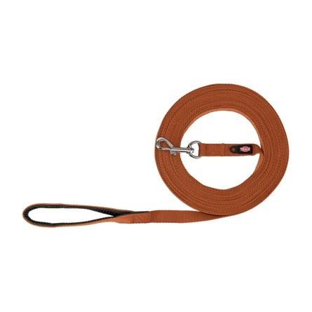 Trixie Hondenriem Sleeplijn Katoen Roest Bruin