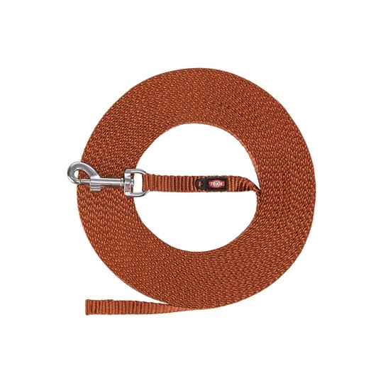 Trixie Hondenriem Sleeplijn Extra Licht Roest Bruin