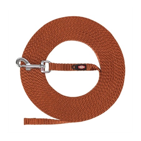 Trixie Hondenriem Sleeplijn Extra Licht Roest Bruin