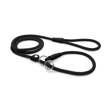 Morso Hondenriem Retrieverlijn Soft Rope Gerecycled Zwart
