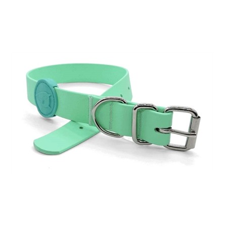 Morso Halsband Hond Waterproof Gerecycled Carribean Green Groen