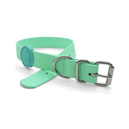 Morso Halsband Hond Waterproof Gerecycled Carribean Green Groen