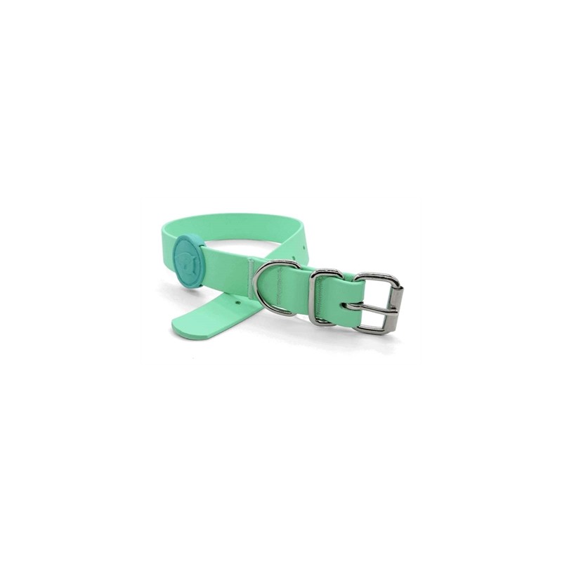 Morso Halsband Hond Waterproof Gerecycled Carribean Green Groen