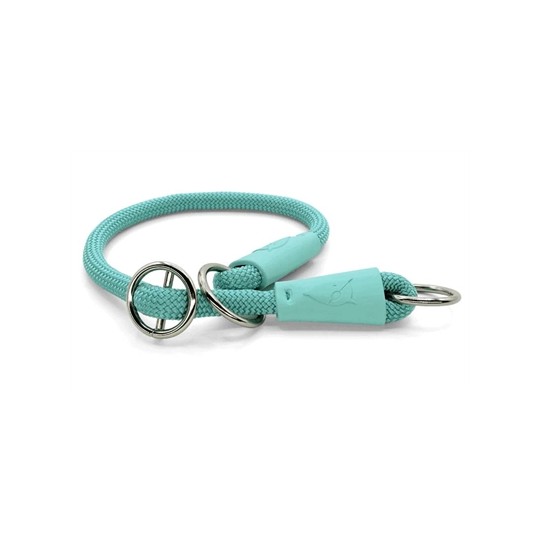 Morso Half Slip Halsband Hond Regular Rope Gerecycled Aquamarine Blauw