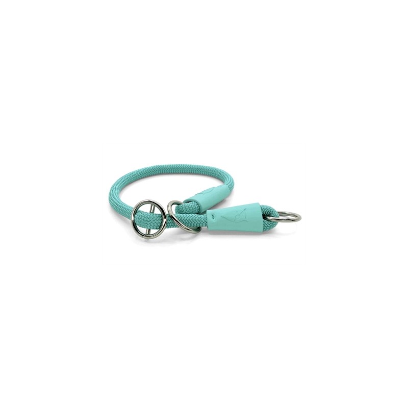 Morso Half Slip Halsband Hond Regular Rope Gerecycled Aquamarine Blauw