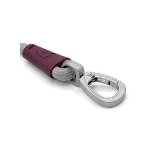 Morso Hondenriem Soft Rope Gerecycled Grey Grijs