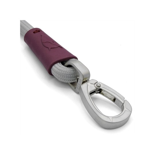 Morso Hondenriem Soft Rope Gerecycled Grey Grijs