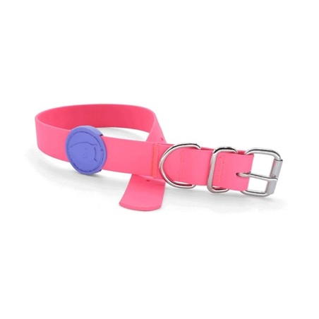 Morso Halsband Hond Waterproof Gerecycled Passion Pink Roze