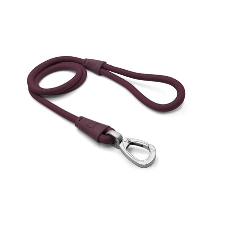 Morso Hondenriem Soft Rope Gerecycled Plum Paars